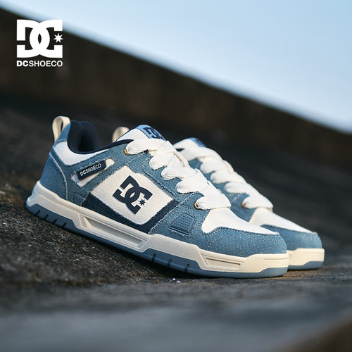 DC SHOESSTAG PRO 多巴胺鞋子男士低帮运动休闲板鞋情侣经典板鞋