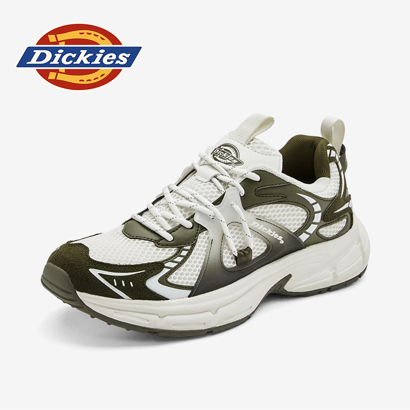 Dickies老爹鞋男2025新款男鞋秋季秋冬运动鞋鞋子休闲网面登山鞋