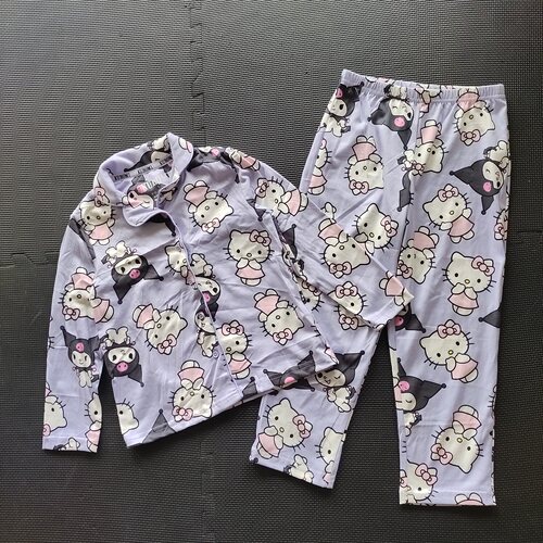 女孩莫代尔三丽区库洛米睡衣