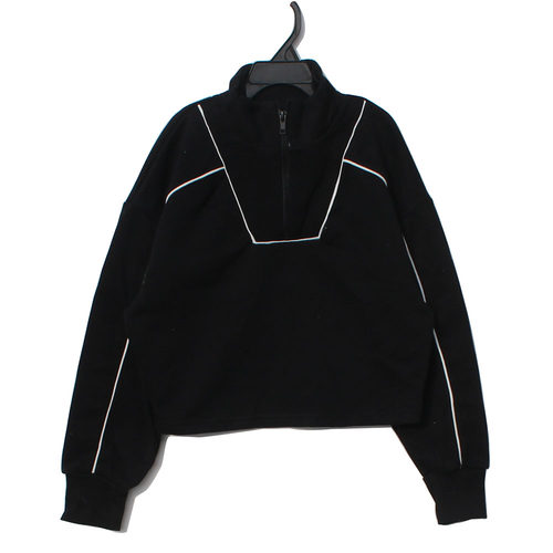 儿童薄绒卫衣不起球短款卫衣