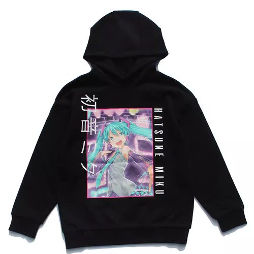 儿童薄绒卫衣黑色卫衣女童