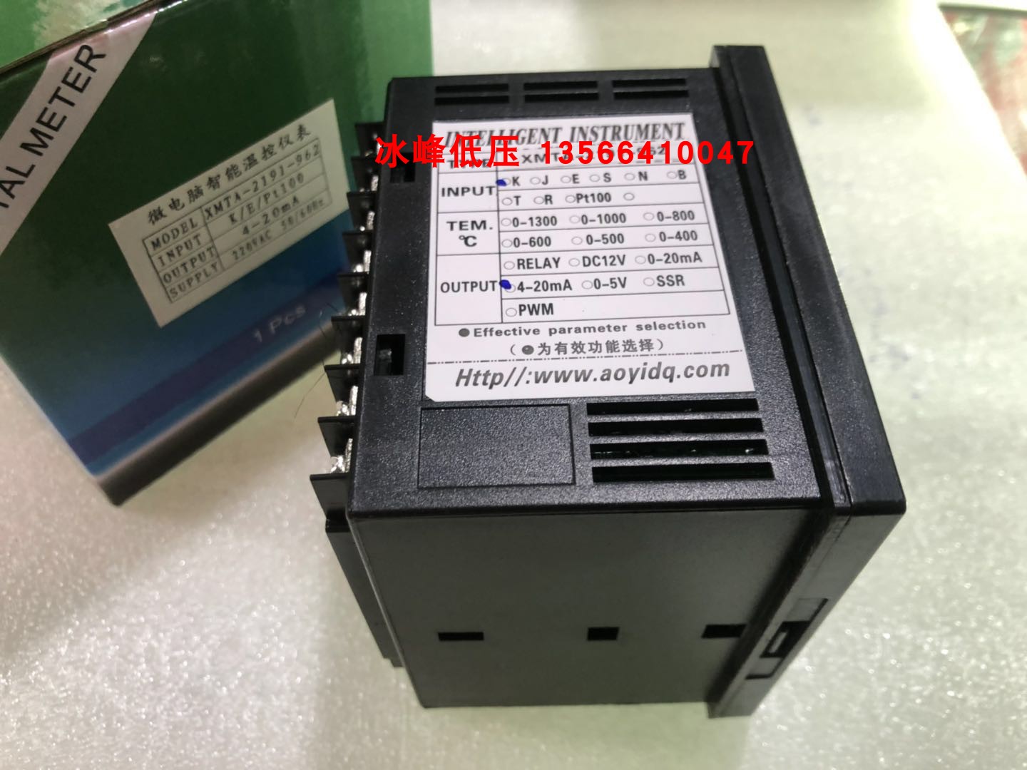 AOYI奥仪XMTA-2191-962K型奥仪智能温控仪4-2g0mA输出