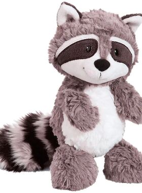 25-35cm Gray Raccoon Plush Toy Lovely Raccoon Cute Soft Stuf