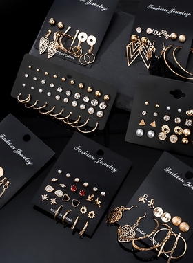 Earrings Earring Earings Women Gold Girl Pendientes Red