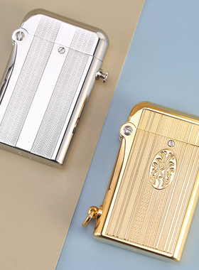 经典托伦斯复古机械弹射个性创意时尚砂轮煤油火机男士送礼