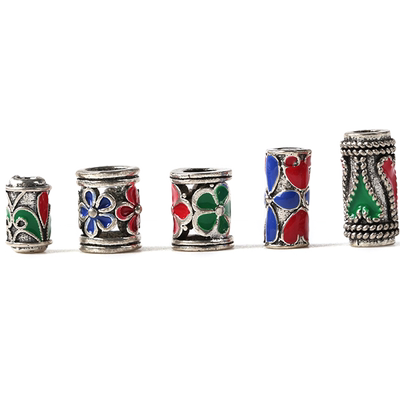 景泰蓝圆柱桶珠刻花工艺