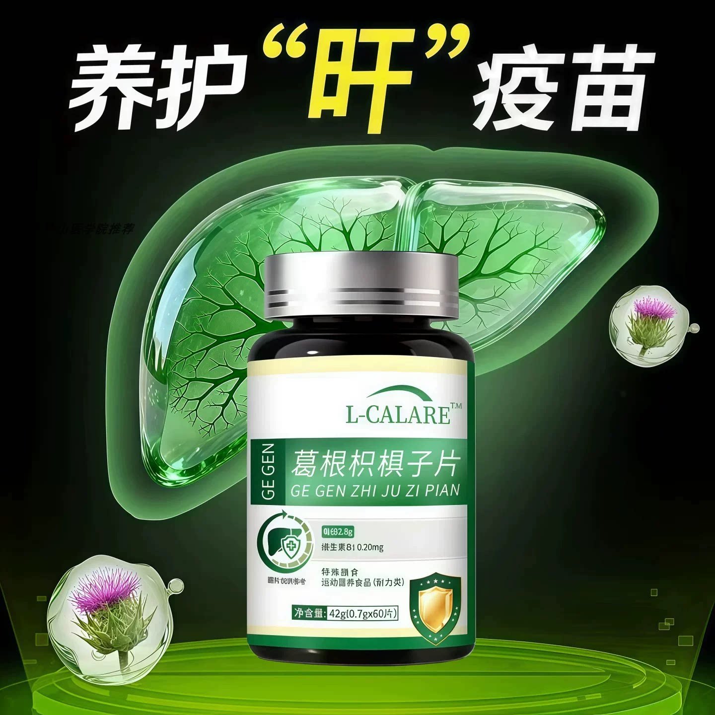 康博士肝安素熬夜常备护肝片