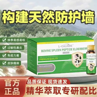 速斯牛脾肽接骨木莓儿童强免疫力凡抵抗体质布芙尼强健脾胃饮GT