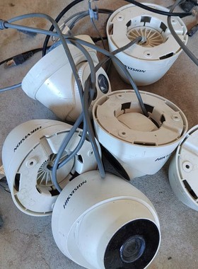 二手海康DS-2CE56C0T-IT3/56C3T/56D1T 100万同轴摄像头200万半球