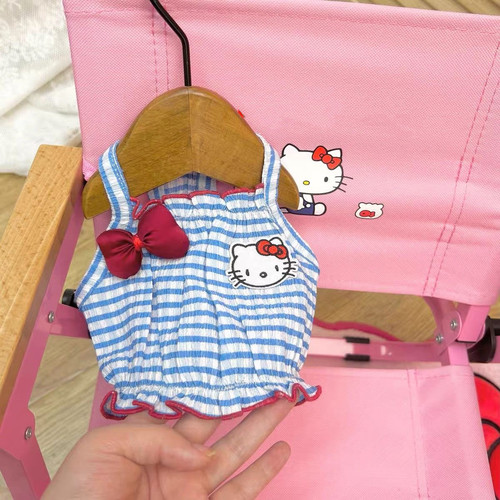 夏天宠物裙子猫咪小狗狗宠物泰迪比熊衣服博美马尔济斯薄款背心