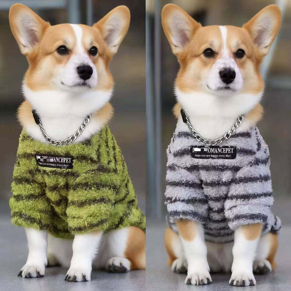 中小型犬狗狗衣服云朵绒秋冬保暖加绒加厚雪纳瑞泰迪比熊博美小狗