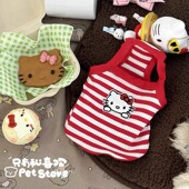 夏季 衣服泰迪比熊雪纳瑞宠物小型幼犬博美背心猫咪 吊带小狗狗薄款