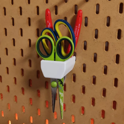 剪刀钳子多功能工具架适用宜家SKADIS洞洞板配件可改金属方孔圆孔