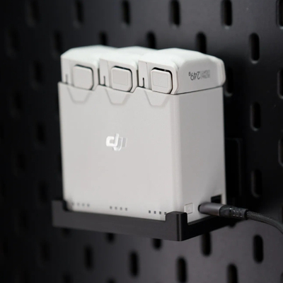 大疆御 DJI Mavic Mini 3电池充电器支架收纳适用宜家洞洞板配件