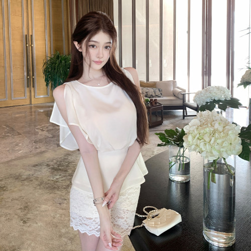 韩雨嘉天丝亚麻气质上衣