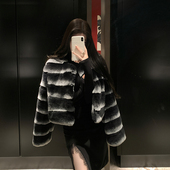 「少量现货」韩雨嘉 智性感韩女 高腰包臀裙女秋冬蕾丝开叉半裙