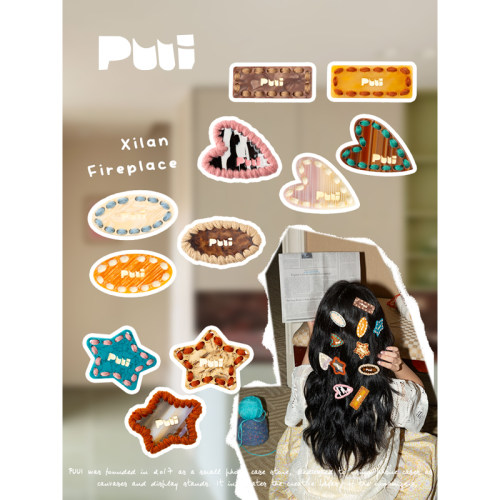 puui原创生活简约可爱醋酸刘海边夹碎发侧夹高级感ins发夹发饰品