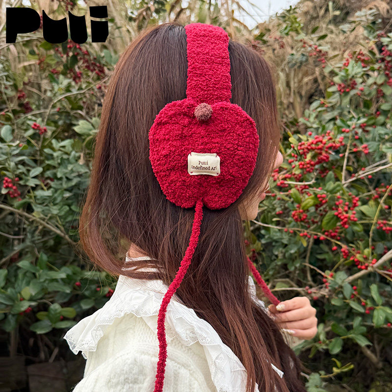 Puui原创设计新款毛绒耳罩针织绑带耳套保暖防冻护耳冬季可爱耳包,服饰配件/皮带/帽子/围巾,耳套,淘宝优惠券,粉丝福利购,淘宝优惠卷