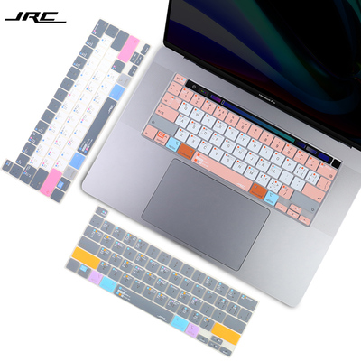JRC新款苹果MacBook Pro16.2英寸电脑键盘膜功能快捷键笔记本air13.3寸贴12膜14.2超薄散热透光按键保护膜15