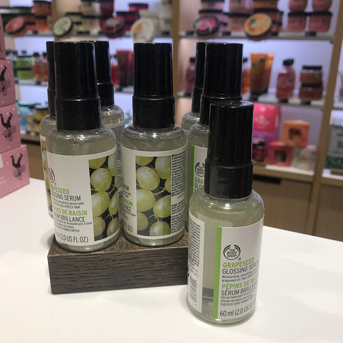 英国THE BODY SHOP美体小铺葡萄籽护发精油护理免洗滋润柔顺60ml