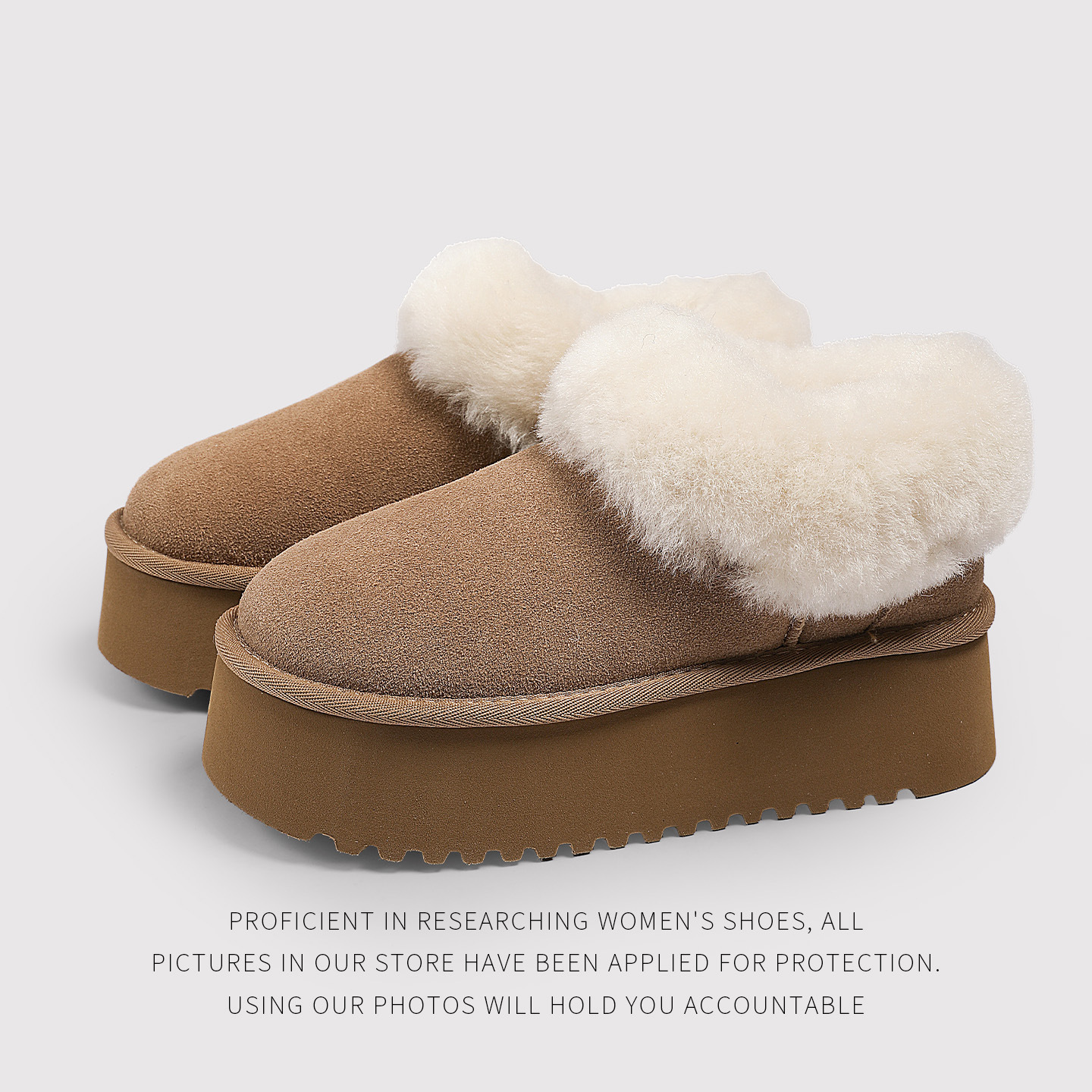 6公分新款2025塔茨勒JK增高冬季女鞋厚底保暖雪地靴女冬季毛