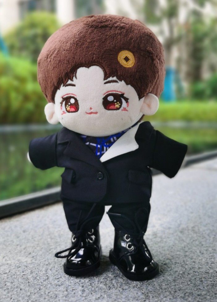 现货娃衣20cm棉花娃娃玩偶公仔mirror陈卓贤ian演唱会同款西装