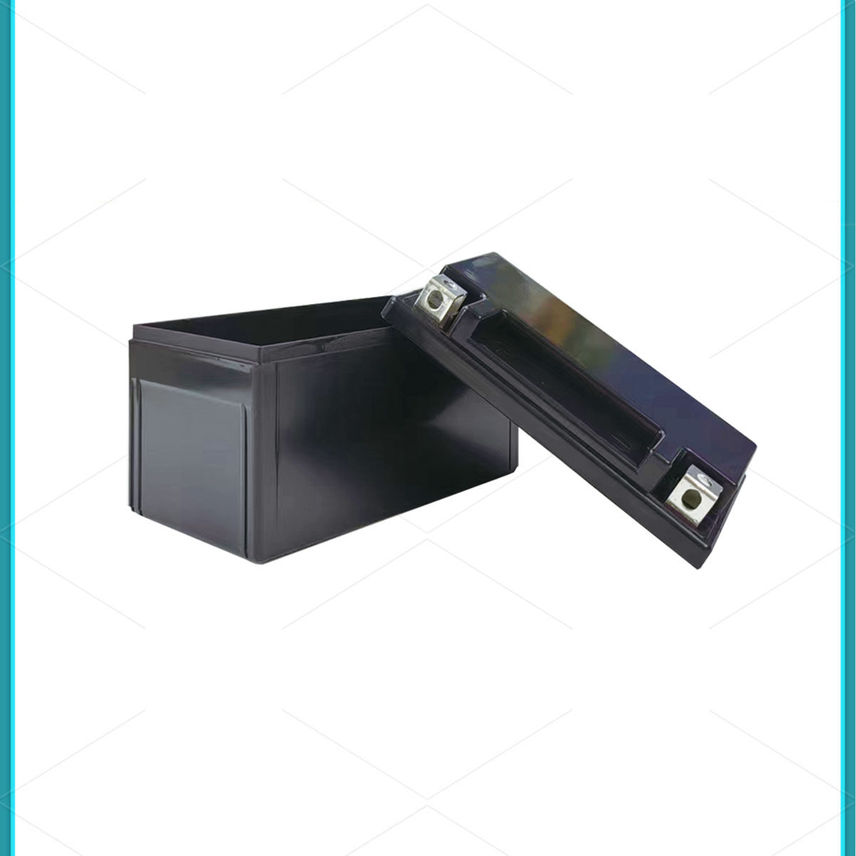 새로운 오토바이 12V7-1A 스타터 리튬 배터리 통합 납산 배터리 YT7 플라스틱 보호 상자