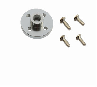 25T金属舵盘 小圆盘 MG995 MG996R标配 标准舵机通用 M2 M3螺丝孔