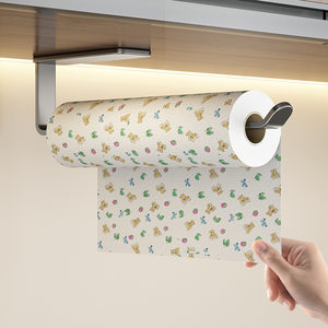 厨房纸巾架用纸壁挂置物架子冰箱