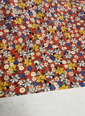 D280夏季银丝美人条雪纺布头 柔软垂坠透气上衣连衣裙旗袍diy面料