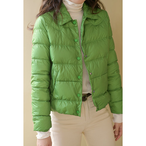 GESGOO短款翻领轻薄羽绒服