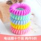 幼儿园小朋友分组活动皮筋电话圈发圈扎发头绳糖果色小高弹力皮套