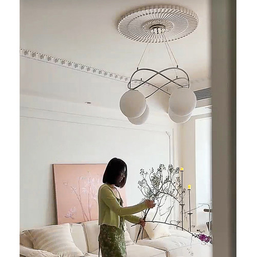 简约法式吊灯现代客厅卧室主灯