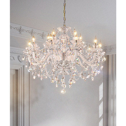 法式轻奢复古轻法式客厅吊灯