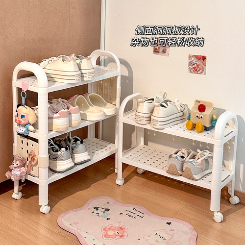 鞋架多层家用门口小窄入户门帆布鞋鞋子好看鞋架子小型省空间鞋柜