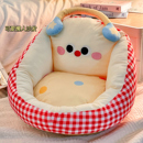 懒人沙发女生可爱卧室单人卡通沙发客厅2025新款 榻榻米地上靠背垫