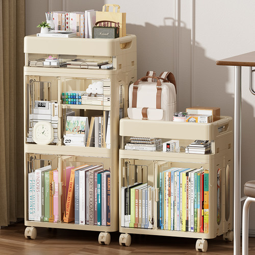 书包书本多层可移动收纳架