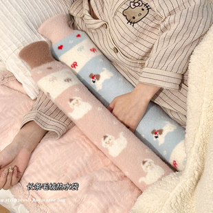 长条热水袋被窝专用注水大号防爆2025新款 暖肚子灌水暖水袋暖宝宝