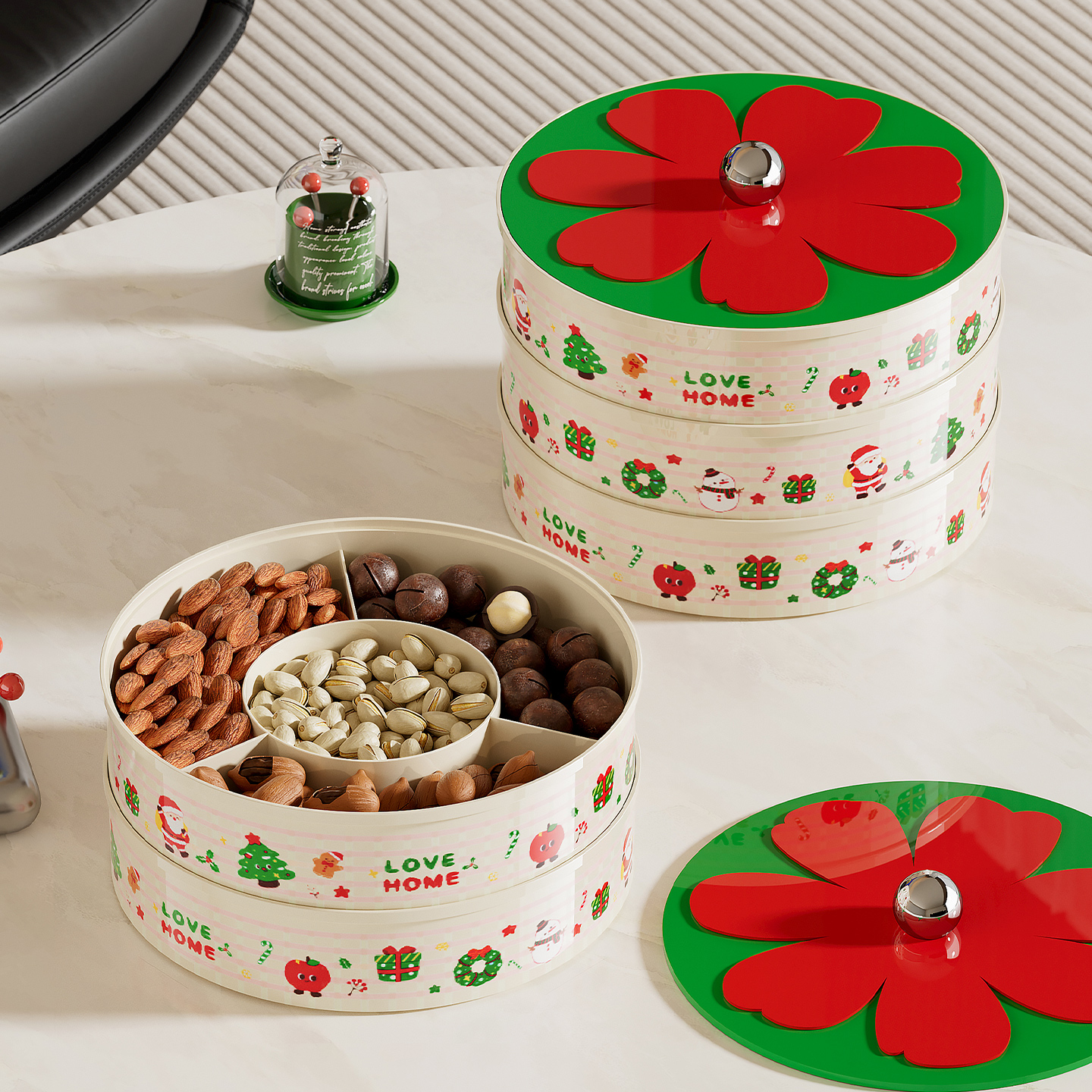 水果盘客厅家用茶几零食摆放盘