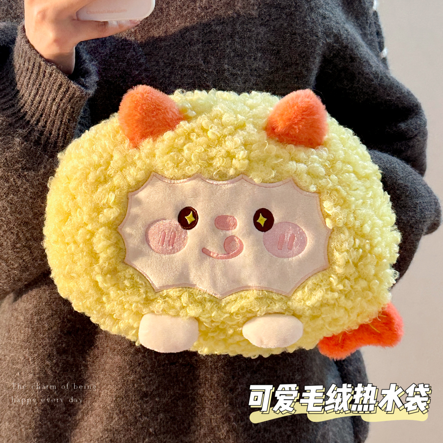 2025新款热水袋充电可爱女生痛经用热敷专用加厚防爆正品暖水袋