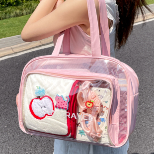 干湿分离游泳包防水包收纳袋双层运动游泳装备收纳包大容量泳衣包