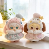 仅娃衣 萌 挂件闪闪兔ShyShy兔毛绒搪胶娃娃衣服音乐天使服潮流款