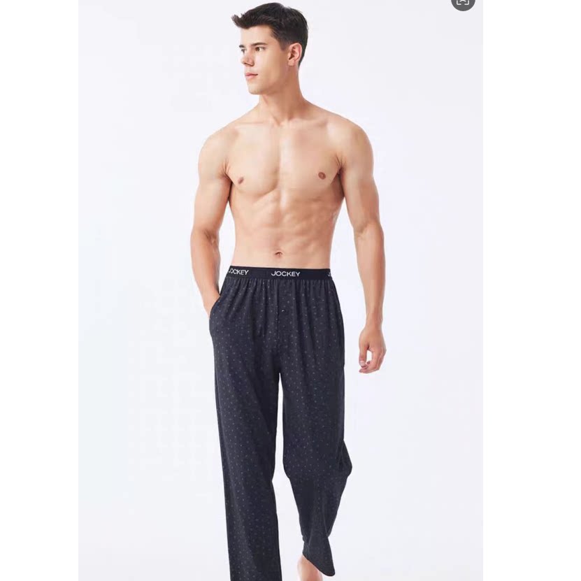 JOCKEY国际品牌正品男莫代尔家居服长裤四季柔软舒适男士睡衣裤子