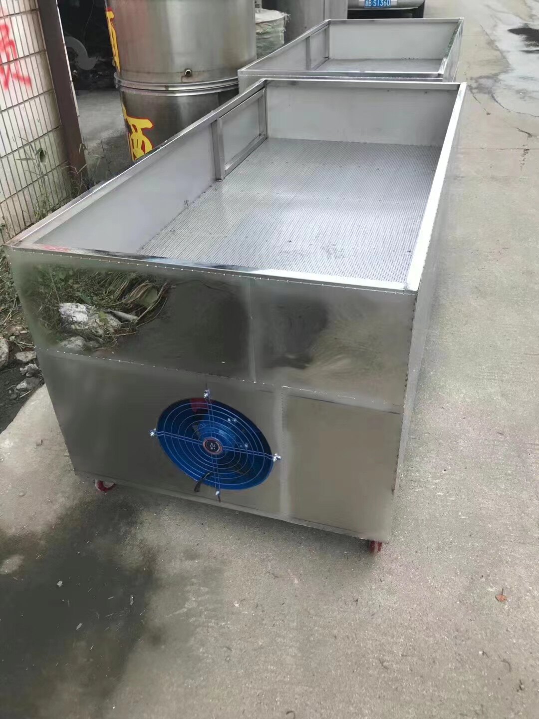 酿酒设备摊凉床拌曲糖化晾床酿酒摊凉床酒坊大中型蒸饭通风凉床