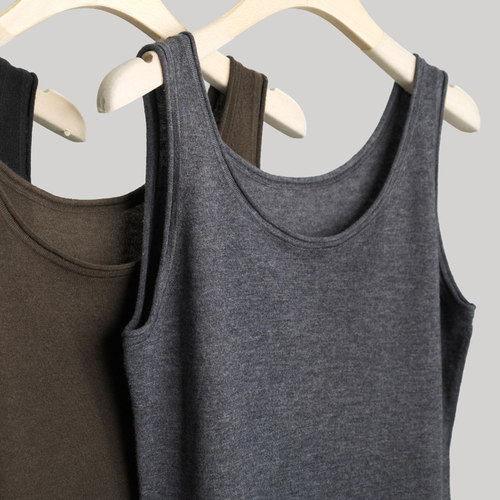 牛X货！巨百搭卷边小背心