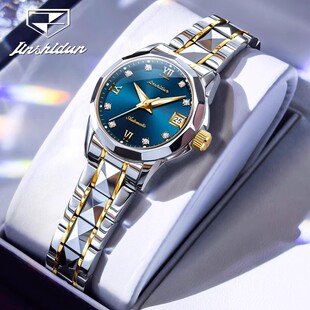 正品劳力瑞士手表女士机械表全自动2025新款时尚轻奢防水夜光女表