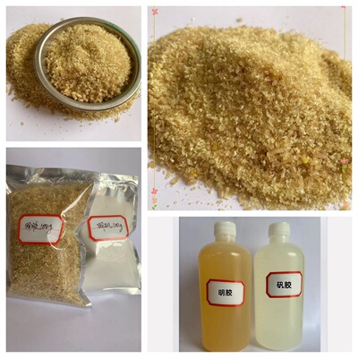 颜料工笔画明胶明矾水