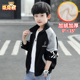 男轻薄棉衣 儿童男孩棉服加绒加厚上衣童装 男童外套秋冬季 新款