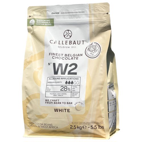 比利时嘉利宝28%白巧克力