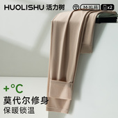 女士紧身线裤 活力树秋裤 春秋衬裤 莫代尔无痕内穿打底裤 女薄款